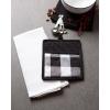 imageDII Buffalo Check Kitchen Collection Classic Farmhouse Kitchen Set Oven Mitt Gray ampamp White 2 PieceBlack  White