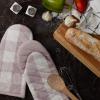 imageDII Buffalo Check Kitchen Collection Classic Farmhouse Kitchen Set Oven Mitt Gray ampamp White 2 PieceDusty Lilac