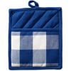 imageDII Buffalo Check Kitchen Collection Classic Farmhouse Kitchen Set Oven Mitt Gray ampamp White 2 PieceNavy  Cream