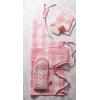 imageDII Buffalo Check Kitchen Collection Classic Farmhouse Kitchen Set Oven Mitt Gray ampamp White 2 PiecePink White