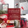 imageDII Buffalo Check Kitchen Collection Classic Farmhouse Kitchen Set Oven Mitt Gray ampamp White 2 PieceRed  Black