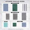 imageDII Buffalo Check Kitchen Collection Classic Farmhouse Kitchen Set Oven Mitt Gray ampamp White 2 PieceRed  Black