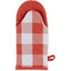 imageDII Buffalo Check Kitchen Collection Classic Farmhouse Kitchen Set Oven Mitt Gray ampamp White 2 PieceVintage Red