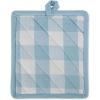 imageDII Buffalo Check Kitchen Collection Classic Farmhouse Kitchen Set Oven Mitt Gray ampamp White 2 PieceWhite  Light Blue