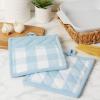 imageDII Buffalo Check Kitchen Collection Classic Farmhouse Kitchen Set Oven Mitt Gray ampamp White 2 PieceWhite  Light Blue
