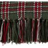 imageDII Christmas Plaid Dcor Collection Recycled Cotton Throw Size Holiday Blankets 50x60 Tartan Holly RedGreen
