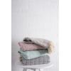 imageDII Diamond Stitch Woven Throw Organic Modern 50 x 60 AquaRose