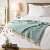 imageDII Diamond Throw Collection Cotton Woven 50x60 TealTeal