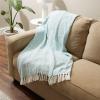 imageDII Diamond Throw Collection Woven Cotton 50x60 CinnamonAqua