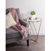 imageDII Diamond Throw Collection Woven Cotton 50x60 CinnamonBarn Red