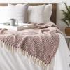 imageDII Diamond Throw Collection Woven Cotton 50x60 CinnamonCinnamon