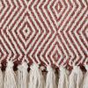 imageDII Diamond Throw Collection Woven Cotton 50x60 CinnamonCinnamon