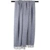 imageDII Diamond Throw Collection Woven Cotton 50x60 CinnamonFrench Blue