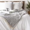 imageDII Diamond Throw Collection Woven Cotton 50x60 CinnamonGray