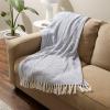 imageDII Diamond Throw Collection Woven Cotton 50x60 Stonewash Blue