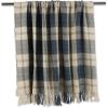 imageDII Farmhouse Woven Throw 50x60 with 3quot Fringe French Blue 1 PieceFrench Blue