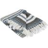 imageDII Farmhouse Woven Throw 50x60 with 3quot Fringe French Blue 1 PieceFrench Blue