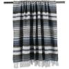 imageDII Farmhouse Woven Throw 50x60 with 3quot Fringe French Blue 1 PieceFrench Blue