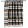 imageDII Farmhouse Woven Throw 50x60 with 3quot Fringe French Blue 1 PieceStone