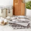 imageDII Gingham Check Kitchen Collection Navy Potholder SetGray