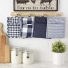 imageDII Gingham Check Kitchen Collection Navy Potholder SetNavy