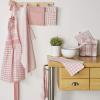 imageDII Gingham Check Kitchen Collection Navy Potholder SetPink