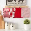 imageDII Gingham Check Kitchen Collection Navy Potholder SetRed