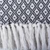 imageDII Global Mini Diamond Woven Throw 50x60 Nautical BlueBlack