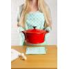 imageDII Lattice Basics Collection Kitchen Essentials Pan Handle Set Nautical Blue 3 PieceAqua