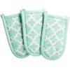 imageDII Lattice Basics Collection Kitchen Essentials Pan Handle Set Nautical Blue 3 PieceAqua