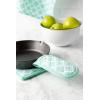 imageDII Lattice Basics Collection Kitchen Essentials Pan Handle Set Nautical Blue 3 PieceAqua