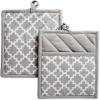 imageDII Lattice Basics Collection Kitchen Essentials Pan Handle Set Nautical Blue 3 PieceGray