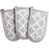 imageDII Lattice Basics Collection Kitchen Essentials Pan Handle Set Nautical Blue 3 PieceGray