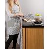imageDII Lattice Basics Collection Kitchen Essentials Pan Handle Set Nautical Blue 3 PieceGray