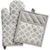 imageDII Lattice Basics Collection Kitchen Essentials Pan Handle Set Nautical Blue 3 PieceGray