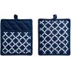 imageDII Lattice Basics Collection Kitchen Essentials Pan Handle Set Nautical Blue 3 PieceNautical Blue
