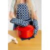 imageDII Lattice Basics Collection Kitchen Essentials Pan Handle Set Nautical Blue 3 PieceNautical Blue