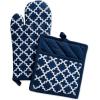 imageDII Lattice Basics Collection Kitchen Essentials Pan Handle Set Nautical Blue 3 PieceNautical Blue