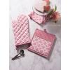 imageDII Lattice Basics Collection Kitchen Essentials Pan Handle Set Nautical Blue 3 PieceRose Pink