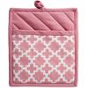 imageDII Lattice Basics Collection Kitchen Essentials Pan Handle Set Nautical Blue 3 PieceRose Pink