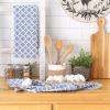 imageDII Lattice Basics Collection Kitchen Essentials Pan Handle Set Nautical Blue 3 PieceStonewash Blue