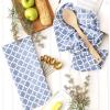 imageDII Lattice Basics Collection Kitchen Essentials Pan Handle Set Nautical Blue 3 PieceStonewash Blue