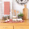 imageDII Lattice Basics Collection Kitchen Essentials Pan Handle Set Nautical Blue 3 PieceVintage Red