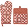 imageDII Lattice Basics Collection Kitchen Essentials Pan Handle Set Nautical Blue 3 PieceVintage Red