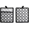 imageDII Lattice Basics Collection Kitchen Essentials Pan Handle Set Nautical Blue 3 PieceWhite