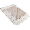 imageDII MidCentury Modern Slub Stripe Woven Throw Mint 50x60Taupe