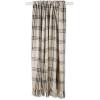 imageDII Modern Farmhouse Plaid Collection Cotton Fringe Throw Blanket 50x60 WhiteStoneWhiteBlack