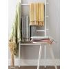 imageDII Modern Farmhouse Plaid Collection Cotton Fringe Throw Blanket 50x60 WhiteStoneWhiteStone