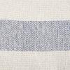 imageDII Rustic Farmhouse Cotton Cabana Striped Blanket Throw with Fringe 50 x 60  Cabana Striped Gray ampamp OffWhiteFrench Blue