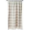 imageDII Rustic Farmhouse Cotton Cabana Striped Blanket Throw with Fringe 50 x 60  Cabana Striped Gray ampamp OffWhiteGray  Offwhite